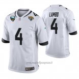 Maglia NFL Game Jacksonville Jaguars Josh Lambo 25 Anniversario Typename Bianco