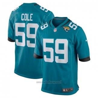 Maglia NFL Game Jacksonville Jaguars Myles Cole Verde