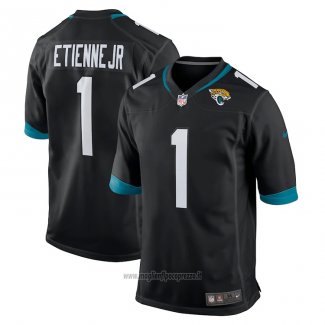 Maglia NFL Game Jacksonville Jaguars Travis Etienne Alternato Nero