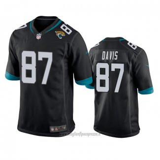 Maglia NFL Game Jacksonville Jaguars Tyler Davis Nero