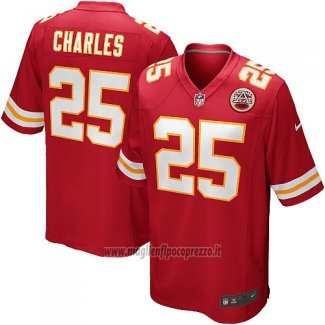 Maglia NFL Game Kansas City Chiefs Charles Rosso