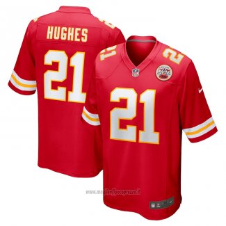 Maglia NFL Game Kansas City Chiefs Mike Hughes Rosso