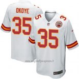 Maglia NFL Game Kansas City Chiefs Okoye Bianco