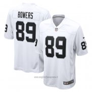 Maglia NFL Game Las Vegas Raiders Brock Bowers Bianco