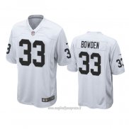 Maglia NFL Game Las Vegas Raiders Lynn Bowden Bianco