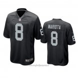 Maglia NFL Game Las Vegas Raiders Marcus Mariota Nero