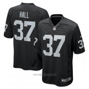 Maglia NFL Game Las Vegas Raiders Tyler Hall Nero