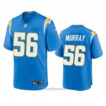 Maglia NFL Game Los Angeles Chargers 56 Kenneth Murray Blu