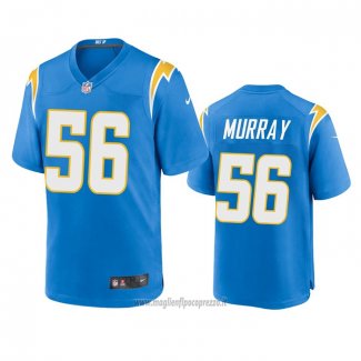 Maglia NFL Game Los Angeles Chargers 56 Kenneth Murray Blu