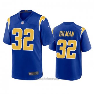 Maglia NFL Game Los Angeles Chargers Alohi Gilman Alternato Blu2
