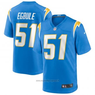 Maglia NFL Game Los Angeles Chargers Emeke Egbule Blu