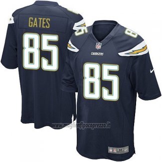 Maglia NFL Game Los Angeles Chargers Gates Blu2