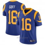 Maglia NFL Game Los Angeles Rams 16 Jared Goff Alternate Blu