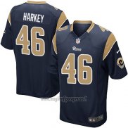 Maglia NFL Game Los Angeles Rams Harkey Nero