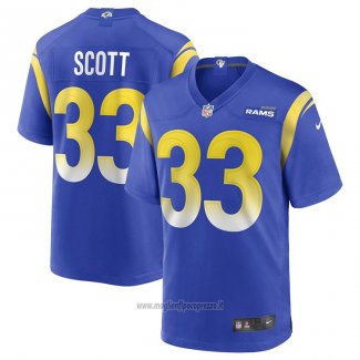 Maglia NFL Game Los Angeles Rams Nick Scott Blu