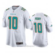 Maglia NFL Game Miami Dolphins Malcolm Perry Bianco