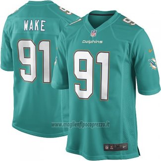 Maglia NFL Game Miami Dolphins Wake Verde