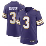 Maglia NFL Game Minnesota Vikings Jordan Addison Classic Viola