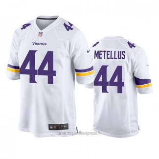 Maglia NFL Game Minnesota Vikings Josh Metellus Bianco