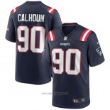 Maglia NFL Game New England Patriots Shilique Calhoun Blu