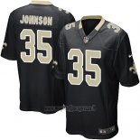 Maglia NFL Game New Orleans Saints Johnson Nero