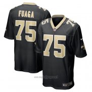 Maglia NFL Game New Orleans Saints Taliese Fuaga Nero
