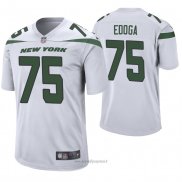 Maglia NFL Game New York Jets Chuma Edoga Bianco