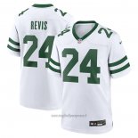 Maglia NFL Game New York Jets Darrelle Revis Retired Bianco