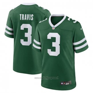 Maglia NFL Game New York Jets Jordan Travis Verde