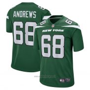 Maglia NFL Game New York Jets Josh Andrews Verde