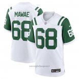 Maglia NFL Game New York Jets Kevin Mawae Classic Alternato Retired Bianco