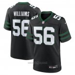 Maglia NFL Game New York Jets Quincy Williams Alternato Nero