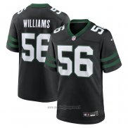 Maglia NFL Game New York Jets Quincy Williams Alternato Nero