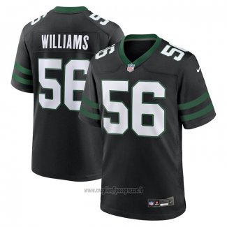 Maglia NFL Game New York Jets Quincy Williams Alternato Nero