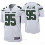 Maglia NFL Game New York Jets Quinnen Williams Bianco