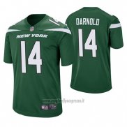Maglia NFL Game New York Jets Sam Darnold Verde 60 Anniversario