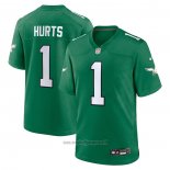 Maglia NFL Game Philadelphia Eagles Jalen Hurts Alternato Verde