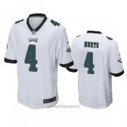 Maglia NFL Game Philadelphia Eagles Jalen Hurts Bianco
