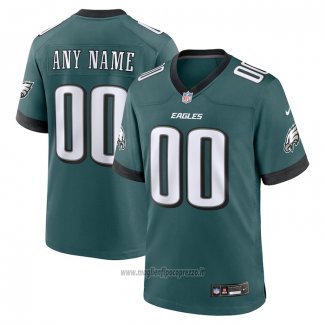 Maglia NFL Game Philadelphia Eagles Personalizzate Verde