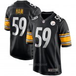 Maglia NFL Game Pittsburgh Steelers Jack Ham Retired Nero