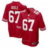 Maglia NFL Game San Francisco 49ers Justin Skule Rosso