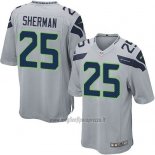 Maglia NFL Game Seattle Seahawks Sherman Grigio