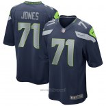 Maglia NFL Game Seattle Seahawks Walter Jones Retired Blu