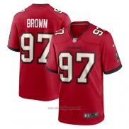 Maglia NFL Game Tampa Bay Buccaneers Earnest Brown IV Rosso