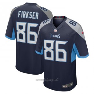 Maglia NFL Game Tennessee Titans Anthony Firkser Blu
