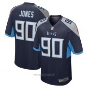 Maglia NFL Game Tennessee Titans Daquan Jones Blu