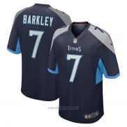 Maglia NFL Game Tennessee Titans Matt Barkley Blu