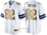 Maglia NFL Gold Game Dallas Cowboys Witten Bianco