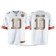 Maglia NFL Gold Game Kansas City Chiefs Streater Bianco