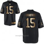 Maglia NFL Gold Game Las Vegas Raiders Crabtree Nero